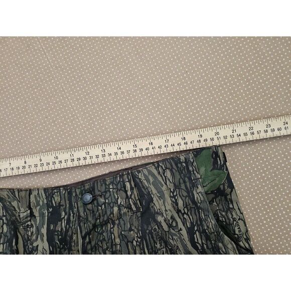 Winchester Camo Pants Mens Size XL Green Rebark Camouflage Cargo Snap Pockets - Picture 5 of 14